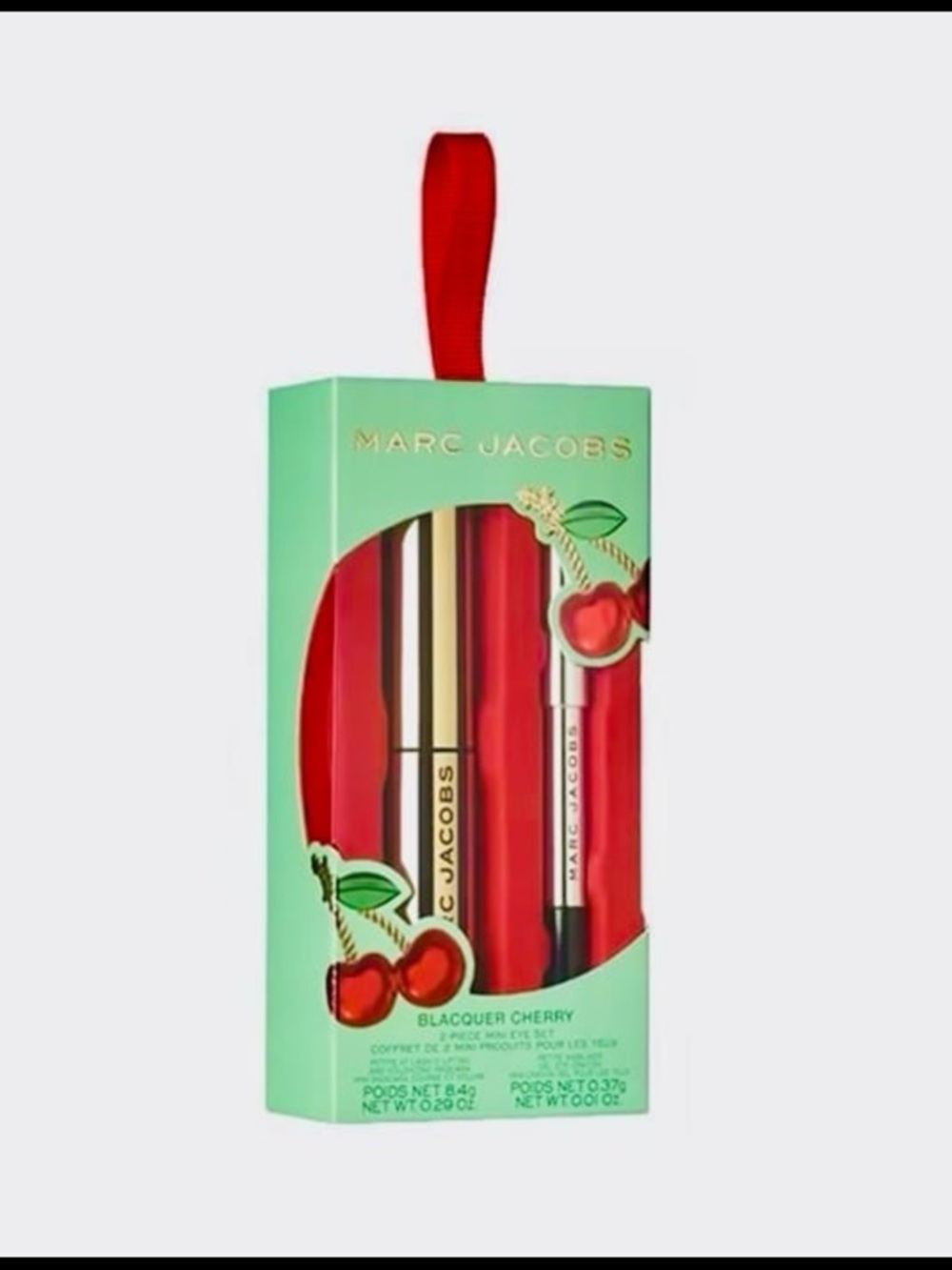 Marc Jacobs Blacquer Cherry Mini Lip & Eye Set - Red and Gold